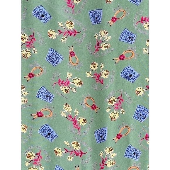 Desert West Vintage Dress Women’s Medium Western Cowgirl Stagecoach Cottagecore - Picture 5 of 6